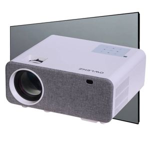 ویدئو پروژکتور النز مدل sd500 smart projector بهمراه پرده نمایش