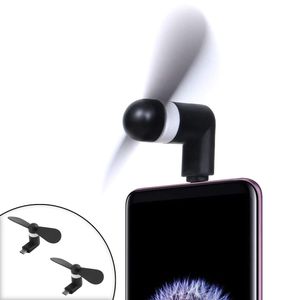 پنکه usb مدل usb c بسته دو عددی