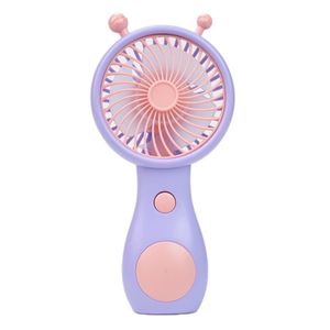پنکه دستی شارژی مدل coolmate طرح فانتزی کد sl6602 ظرفیت 400 میلی آمپر ساعت