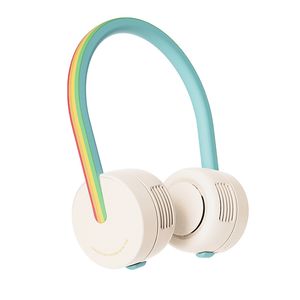 پنکه دور گردنی کودک زوی زویی مدل f8 rainbow