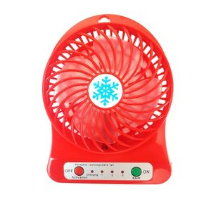 پنکه رومیزی شارژی کد 18650redgh به همراه باتری