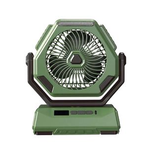 پنکه رومیزی مدل outdoor fan led ظرفیت ۲۴۰۰ میلی آمپر ساعت