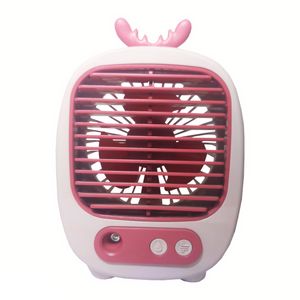 پنکه رومیزی مدل مه پاش طرح گوزن کد cs1315 ظرفیت 2600 میلی آمپر ساعت