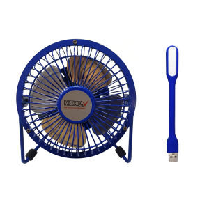 پنکه رومیزی مکا مدل mf6 به همراه چراغ led