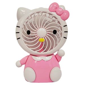 پنکه شارژی رومیزی مدل kitty