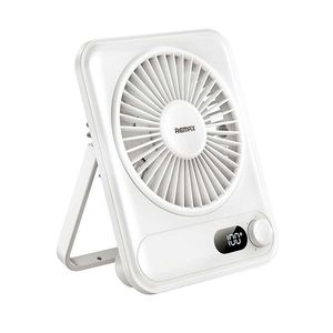 پنکه شارژی ریمکس مدل f03 ظرفیت 1200 میلی آمپر ساعت