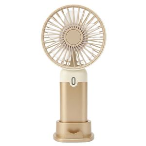 پنکه شارژی مدل rechargeable handheld mini fan ظرفیت 300 میلی آمپر ساعت