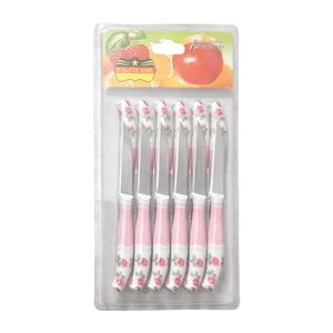 چاقو میوه خوری رمانتیک هوم کد a8 بسته 12 عددی