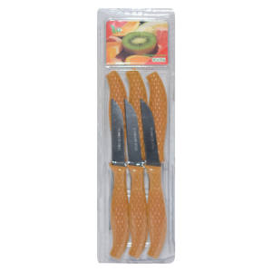 چاقو میوه خوری مدل kw بسته 6 عددی