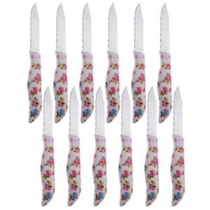 کارد میوه خوری رومانتیک مدل z45 مجموعه 12 عددی
