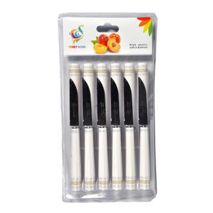 کارد میوه خوری مدل kh 6 بسته 12 عددی