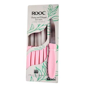 کارد میوه خوری مدل rooc 544 بسته 6 عددی