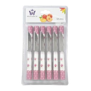 کارد میوه خوری مونارچ کد m007 بسته 12 عددی