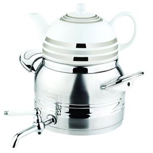 کتری قوری ابرون مدل romax کد 425 گنجایش 4 لیتر به همراه ست 3 عددی اردورخوری