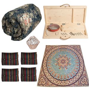 کرسی برقی پارسین مدل پشو kt90 p35 مجموعه 9 عددی