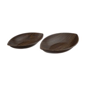کشکول فرش کیپس طرح چوب مدل 01 مجموعه 2 عددی