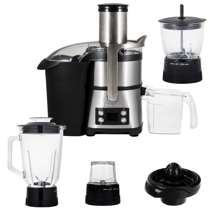 آبمیوه گیری 5 کاره تمام دیجیتال فونیکس مدلph8020