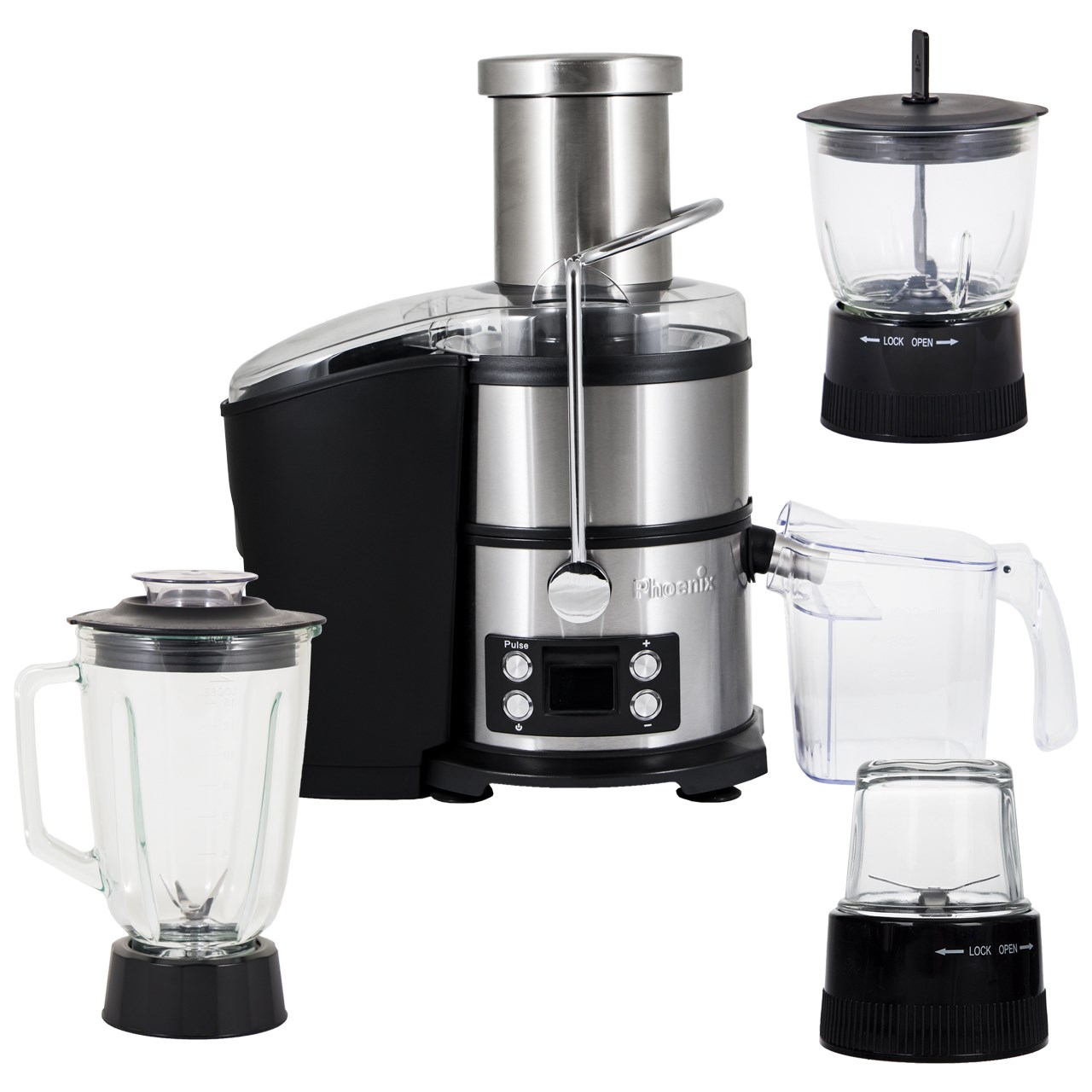 آبمیوه گیری تمام دیجیتال فونیکس مدل ph8010