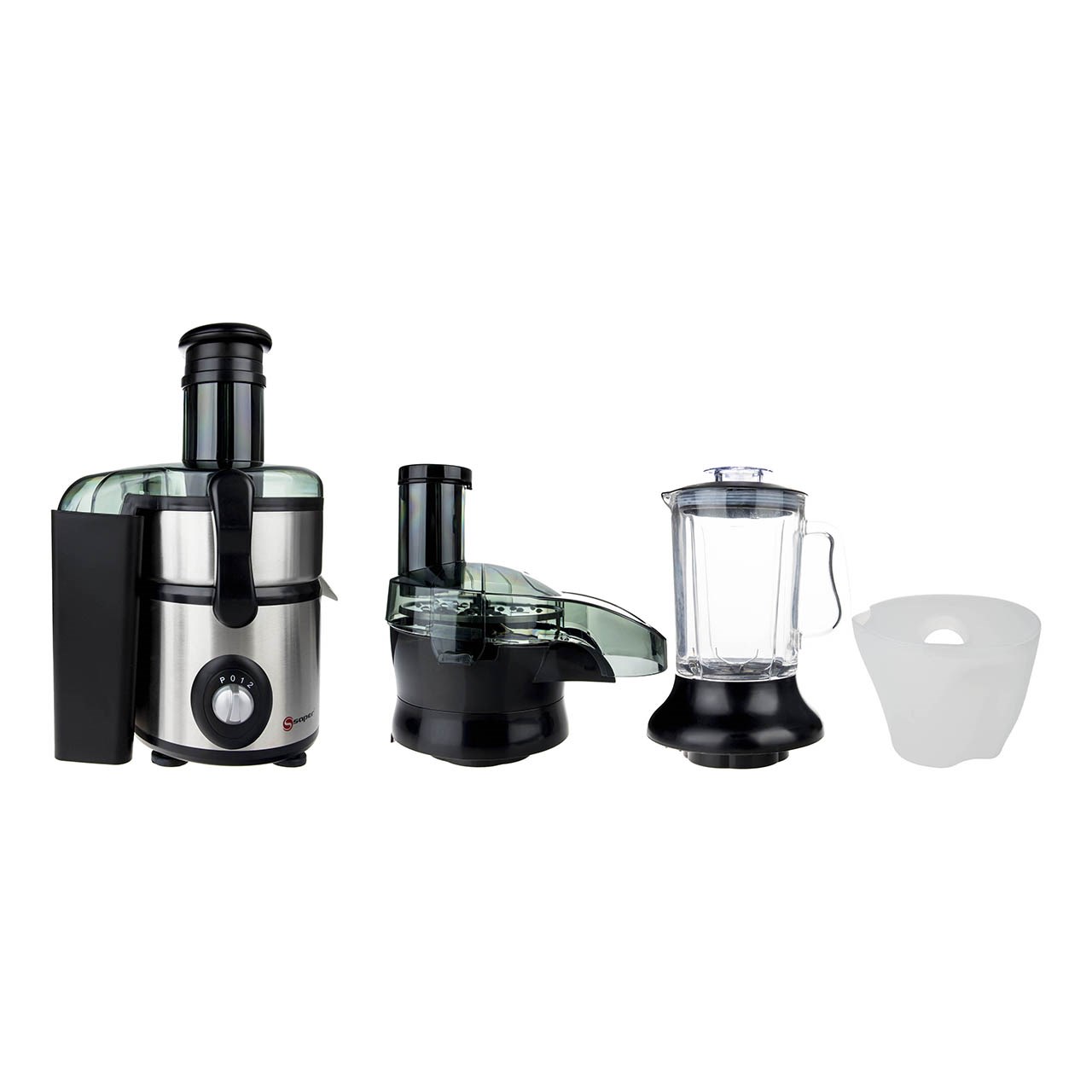 آبمیوه گیری چندکاره ساپر مدل sjbs 3080