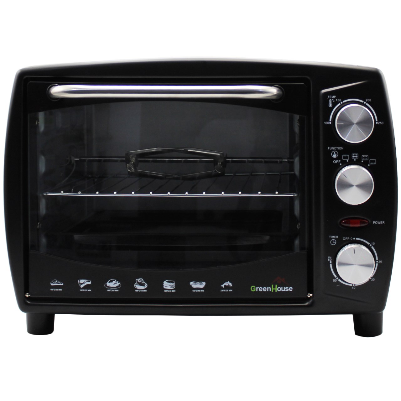 آون توستر گرین هاوس مدل gh ot2210sts