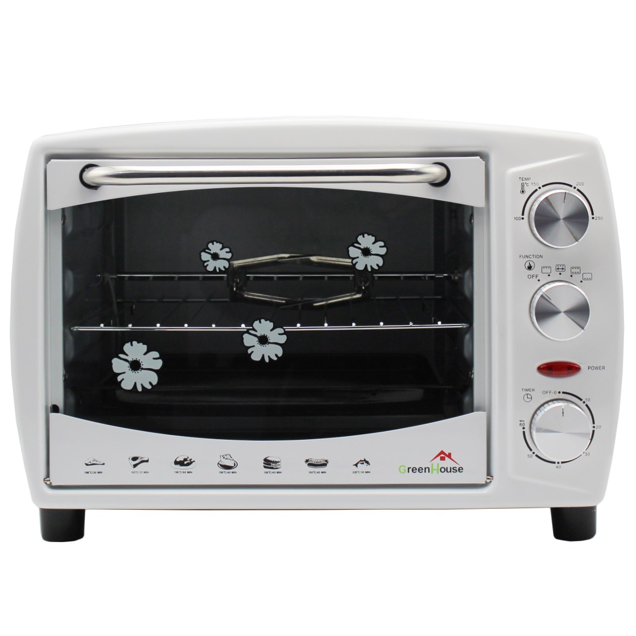 آون توستر گرین هاوس مدل gh ot2210wf