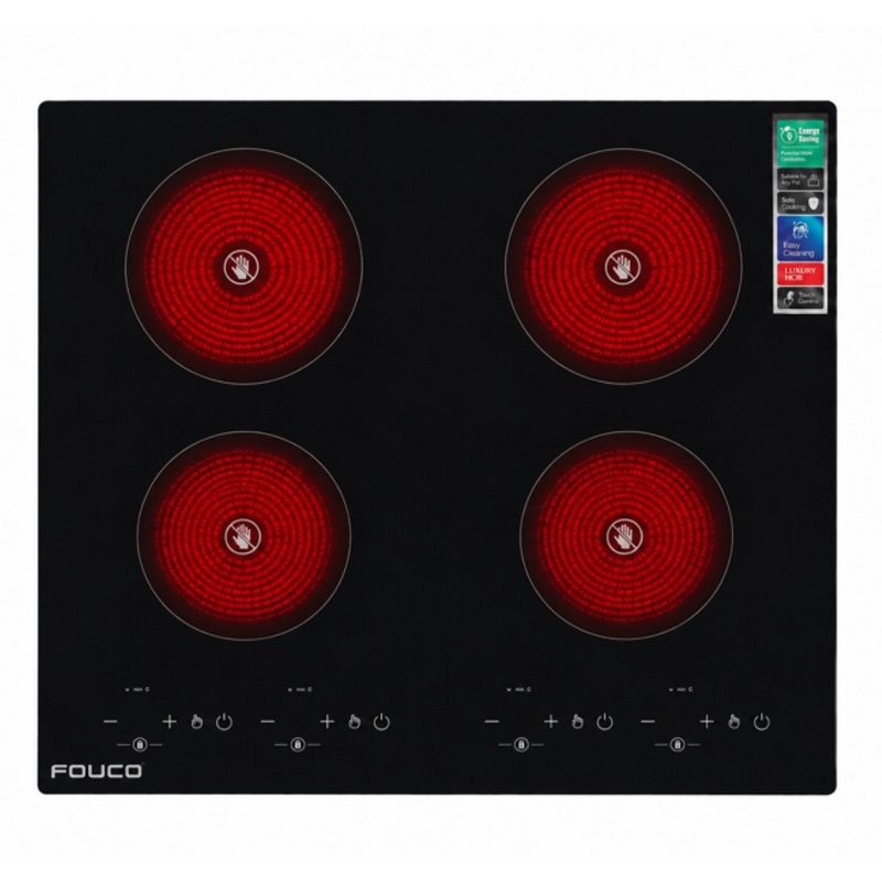 اجاق برقی چهار شعله مدل فوکوl4v 04