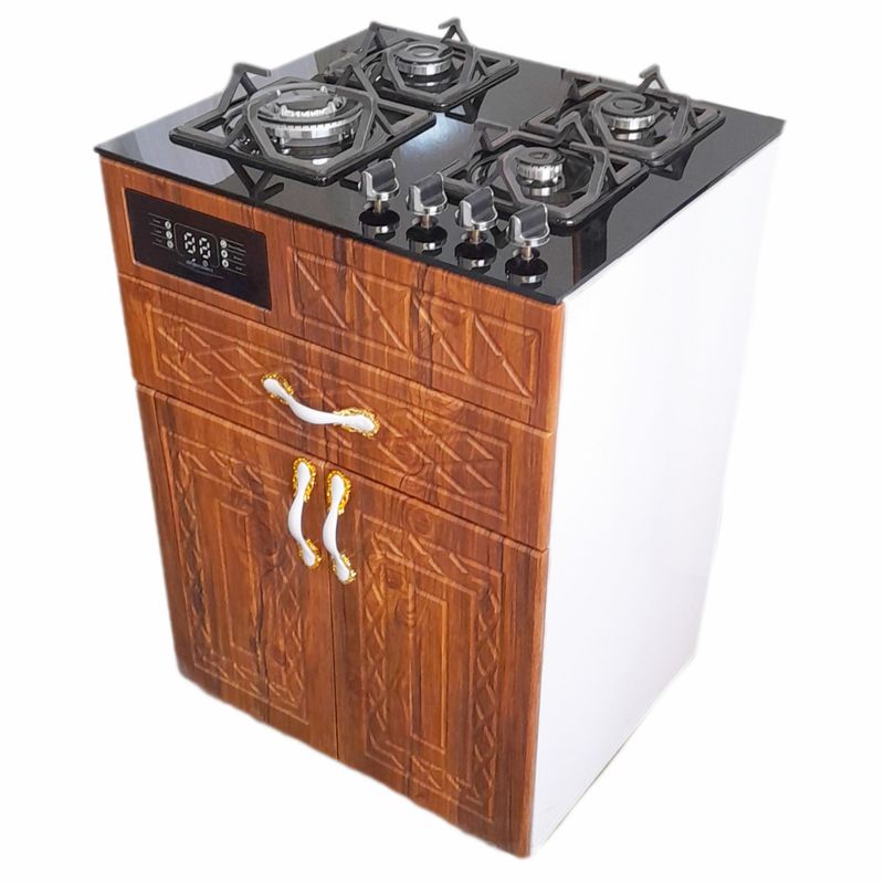 اجاق گاز 4 شعله هاکان مدل چهار شعله دو درب hbm5