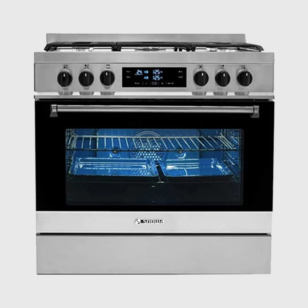اجاق گاز 5 شعله اسنوا مدل sgc5 6111n valentino series