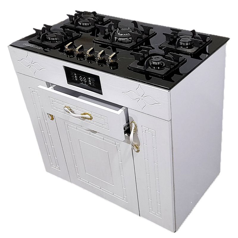 اجاق گاز 5 شعله هاکان مدل چهار در m6