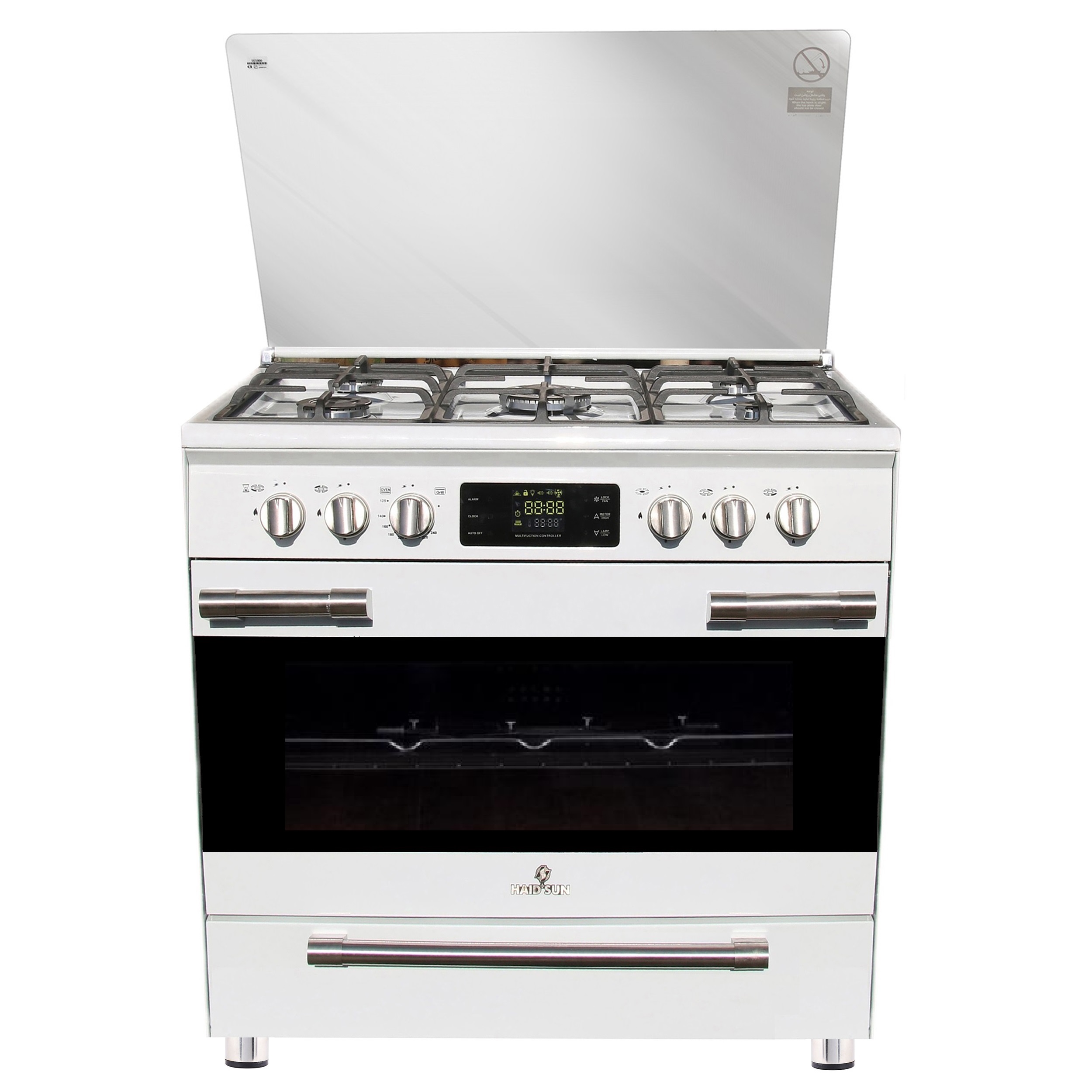 اجاق گاز 5 شعله هاید وان پلاس سان مدل hs gf3020