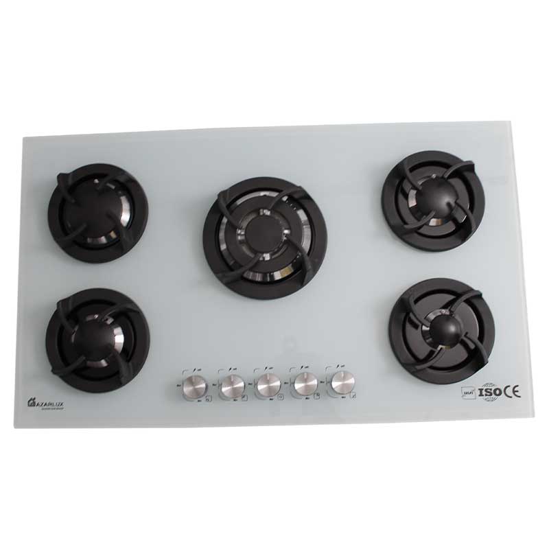 اجاق گاز صفحه ای آذرلوکس مدل g05ml c10w