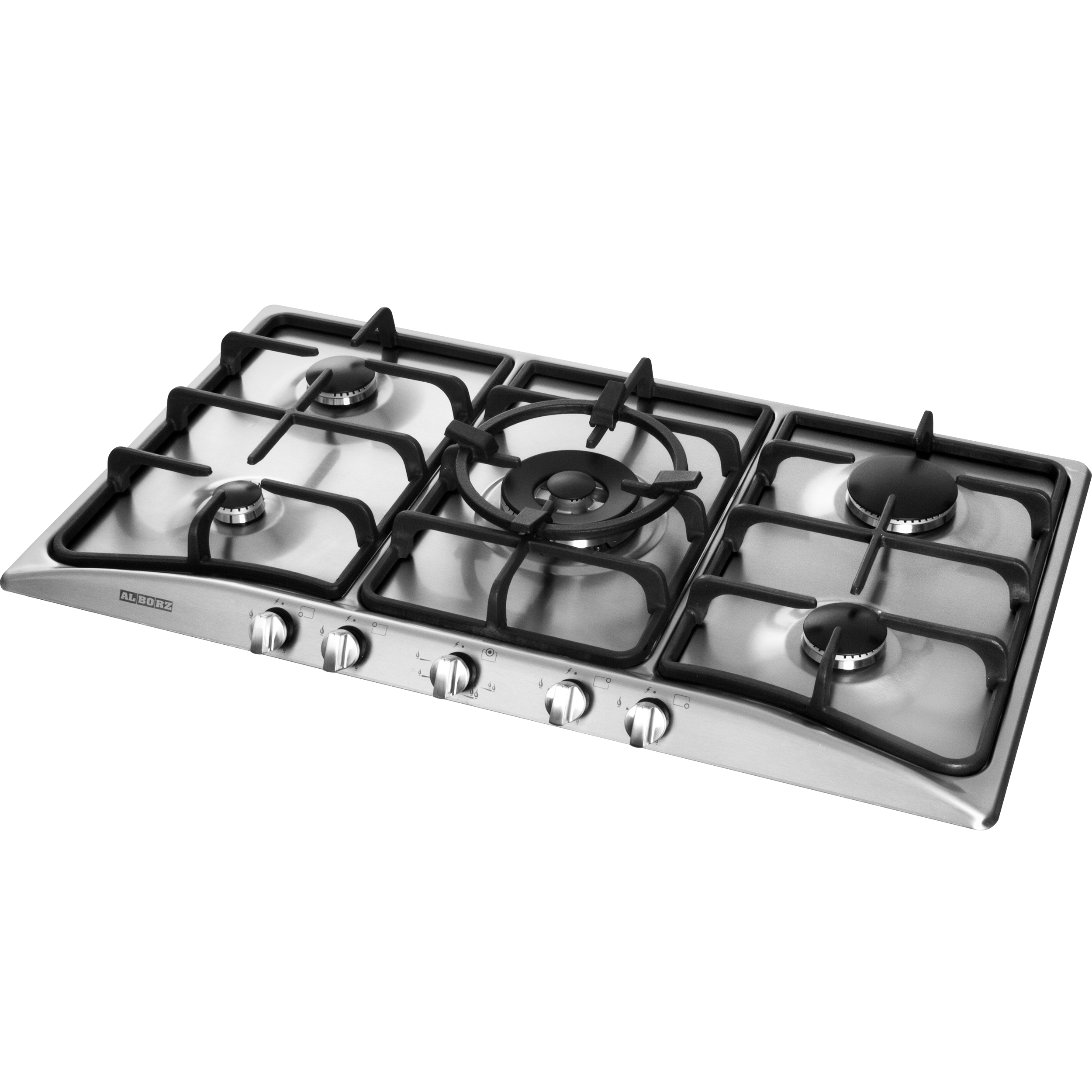 اجاق گاز صفحه ای استیل البرز مدل s 5904