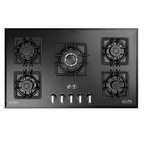 اجاق گاز صفحه ای درخشان مدل g611 پنج شعله