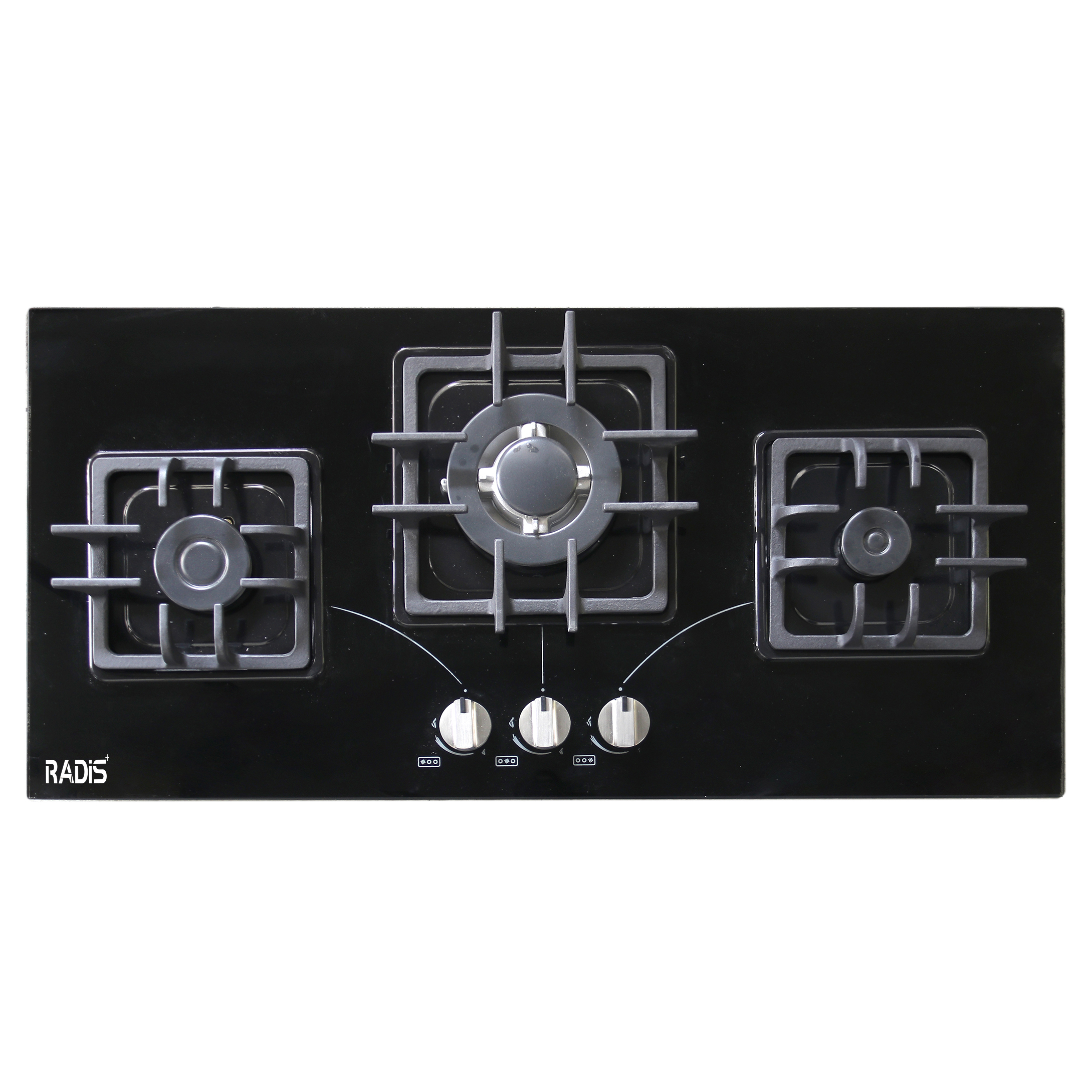 اجاق گاز صفحه ای رادیس پلاس مدل r128t