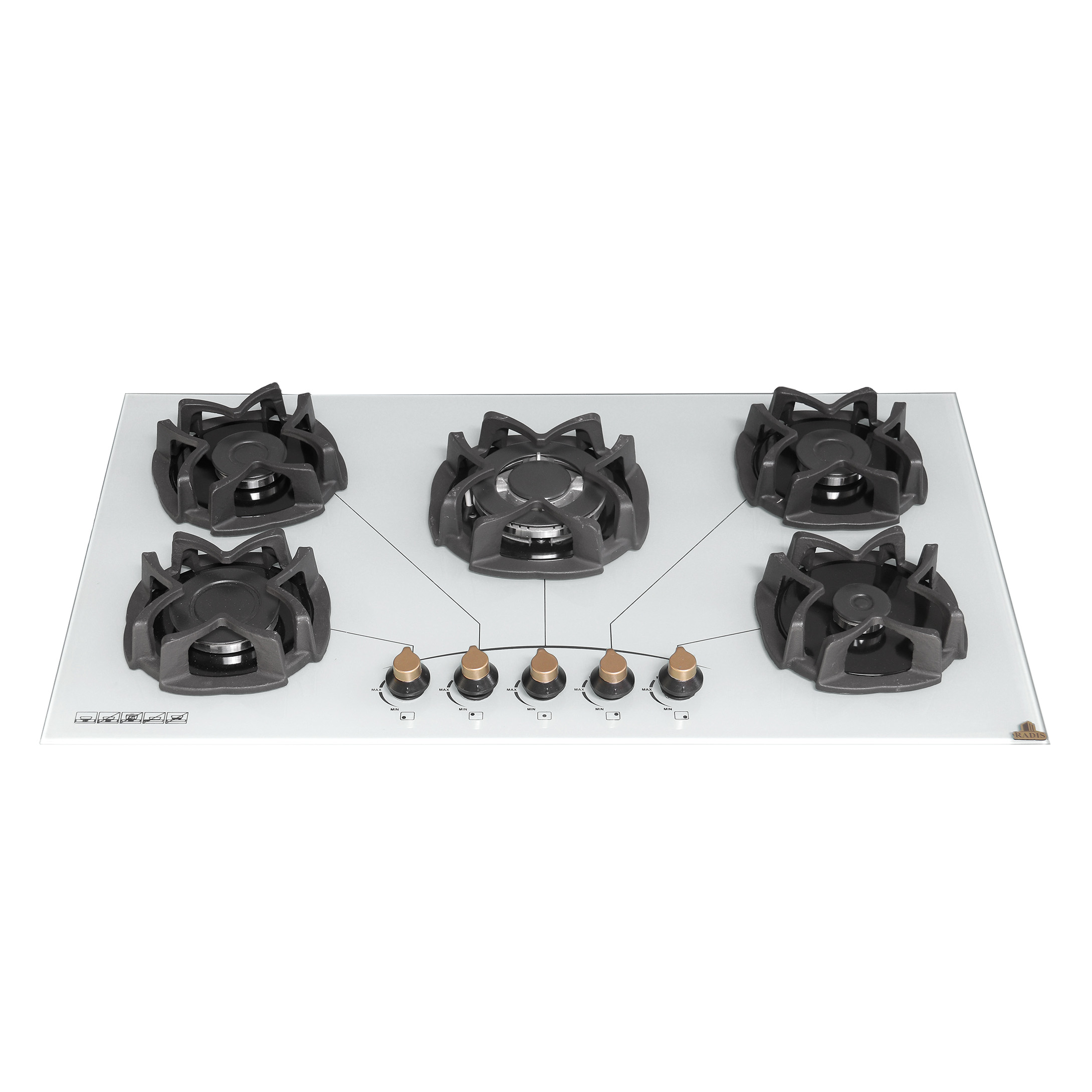اجاق گاز صفحه ای رادیس پلاس کد ra196s