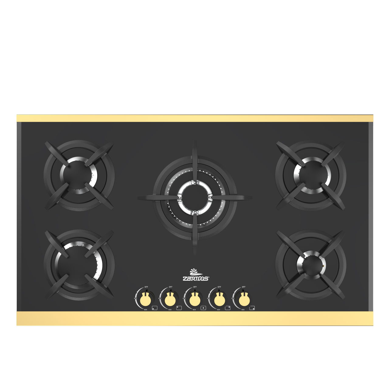 اجاق گاز صفحه ای زرتوس مدل zg5012gold