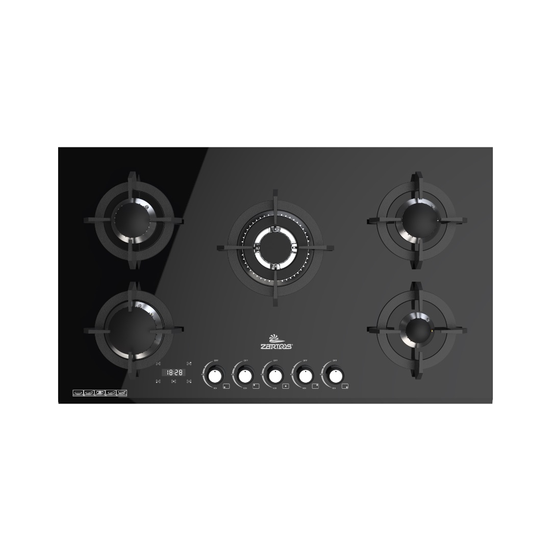 اجاق گاز صفحه ای زرتوس مدل zg5012t