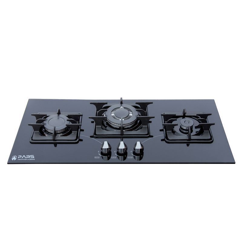 اجاق گاز صفحه‌ای سه شعله پارس مطمئن البرز مدل ترموکوپل دار g320