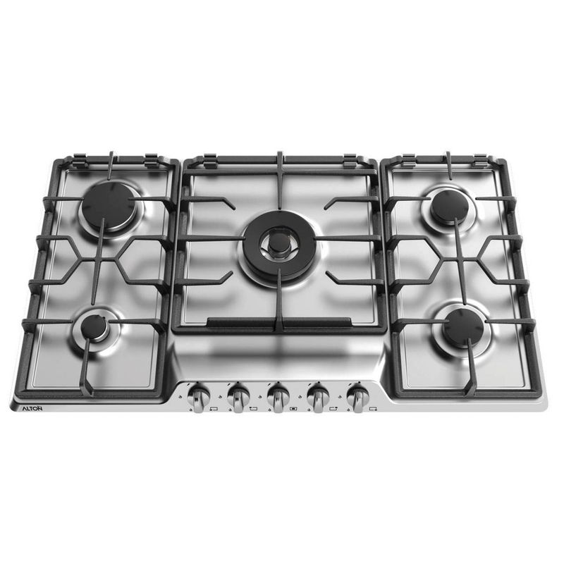 اجاق گاز صفحه‌ای پنج شعله آلتون مدل s517n