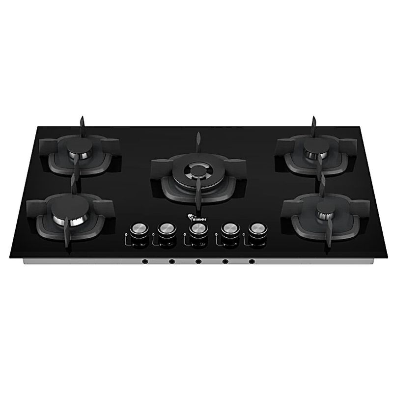 اجاق گاز صفحه‌ای پنج شعله سیمر مدل 511 g