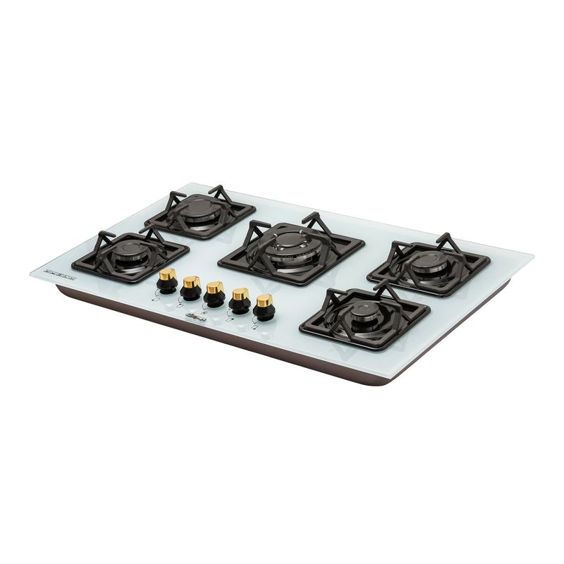 اجاق گاز صفحه‌ای پنج شعله وهسودان مدل gw005t_b