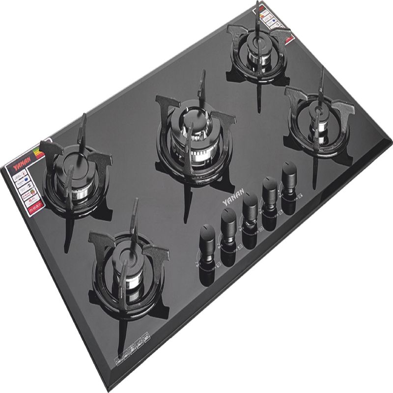 اجاق گاز صفحه‌ای پنج شعله یانان مدل g302