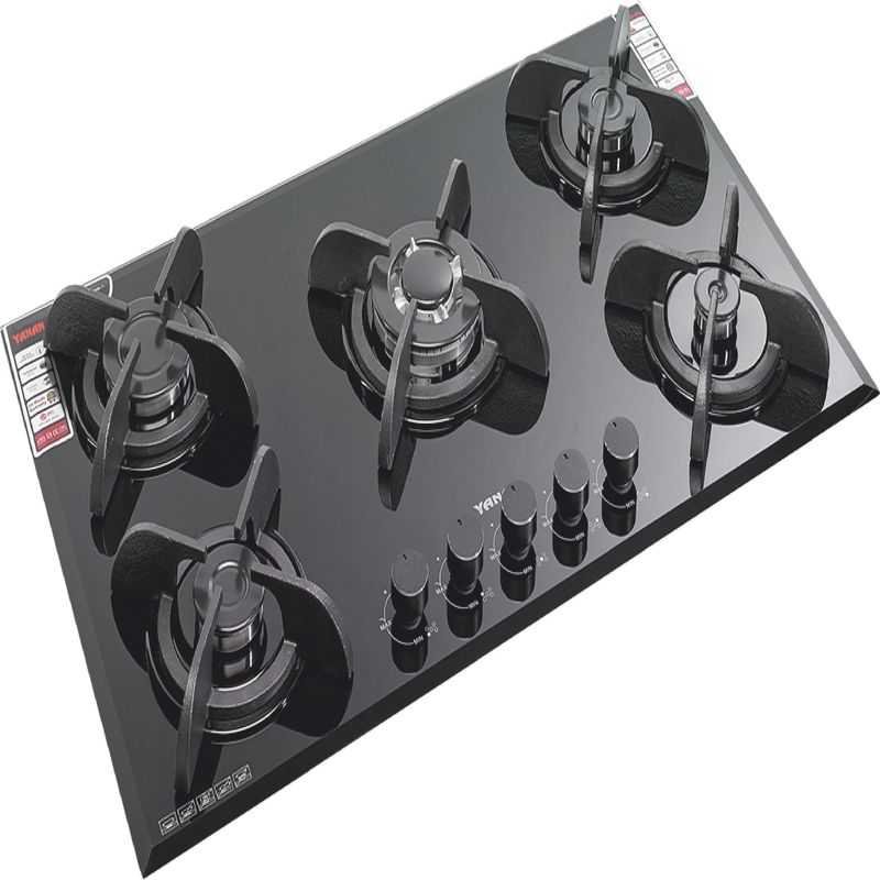 اجاق گاز صفحه‌ای پنج شعله یانان مدل g3026