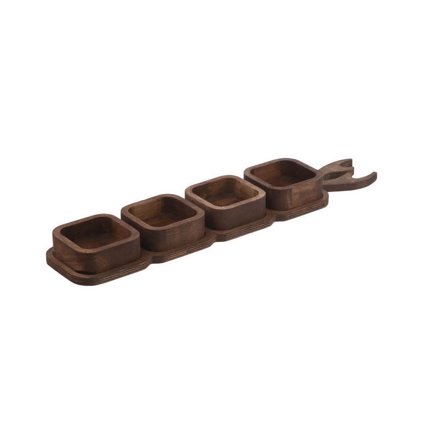 اردو خوری مدل چوبی طرح شاخ گوزن
