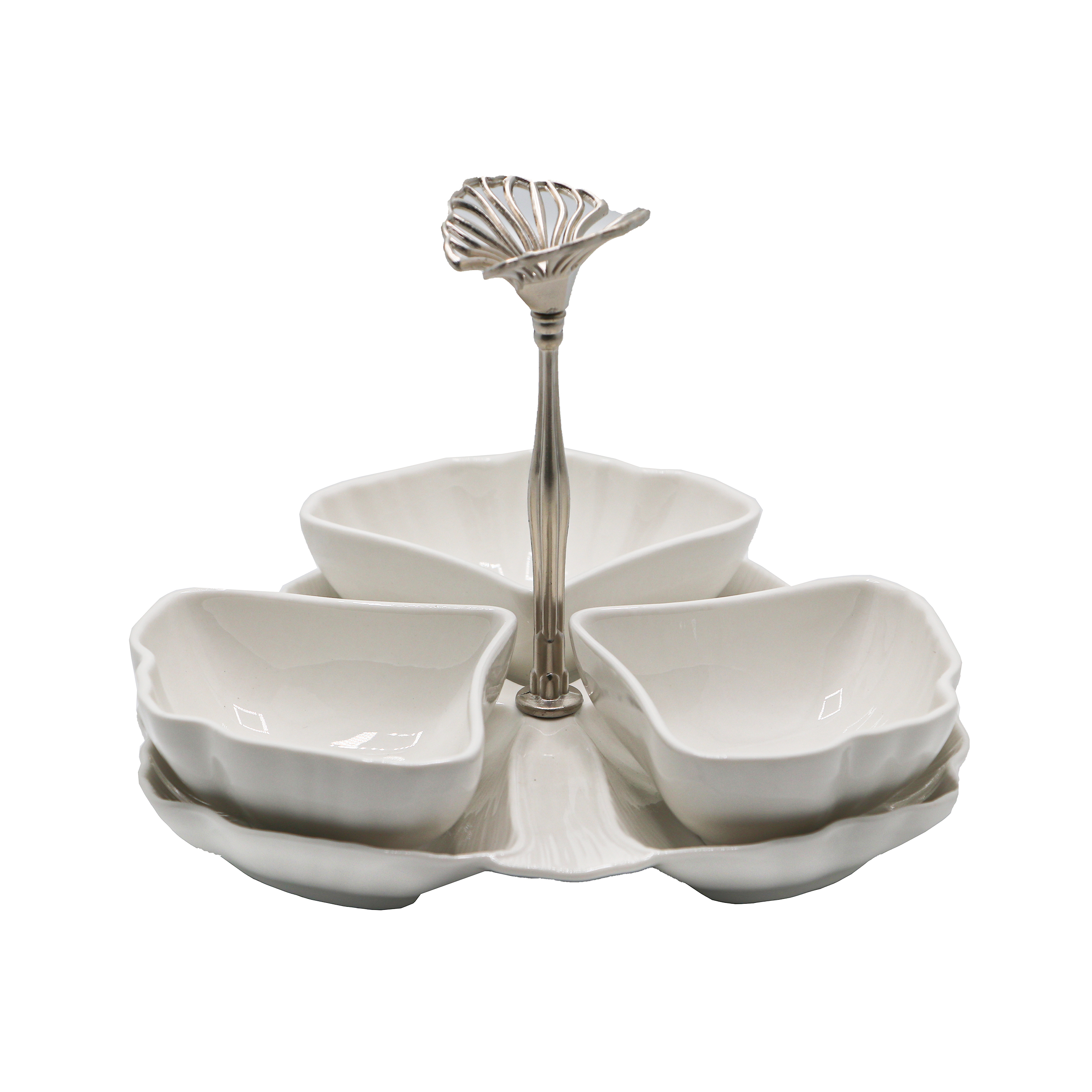 اردوخوری بی.وی.کی مدل 3 خانه طرح butterfly کد 667133