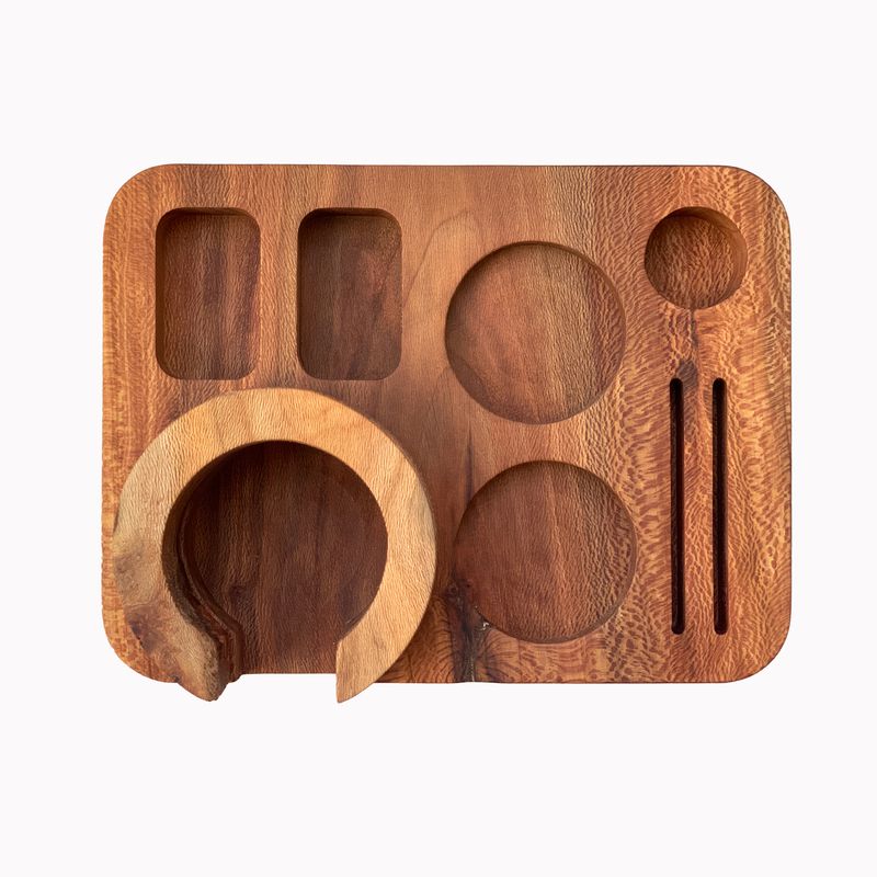 استند پرتافیلتر قهوه مدل barista oak کد 51