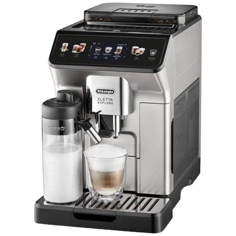 اسپرسو ساز 1.8 لیتری دلونگی مدل ecam450.55.g eletta explore grey