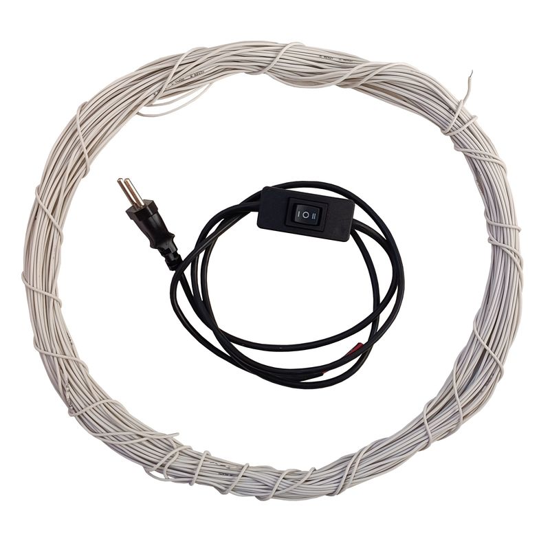 المنت گرمایش از کف مدل f.l 220v45m به همراه دیمر دو حالته