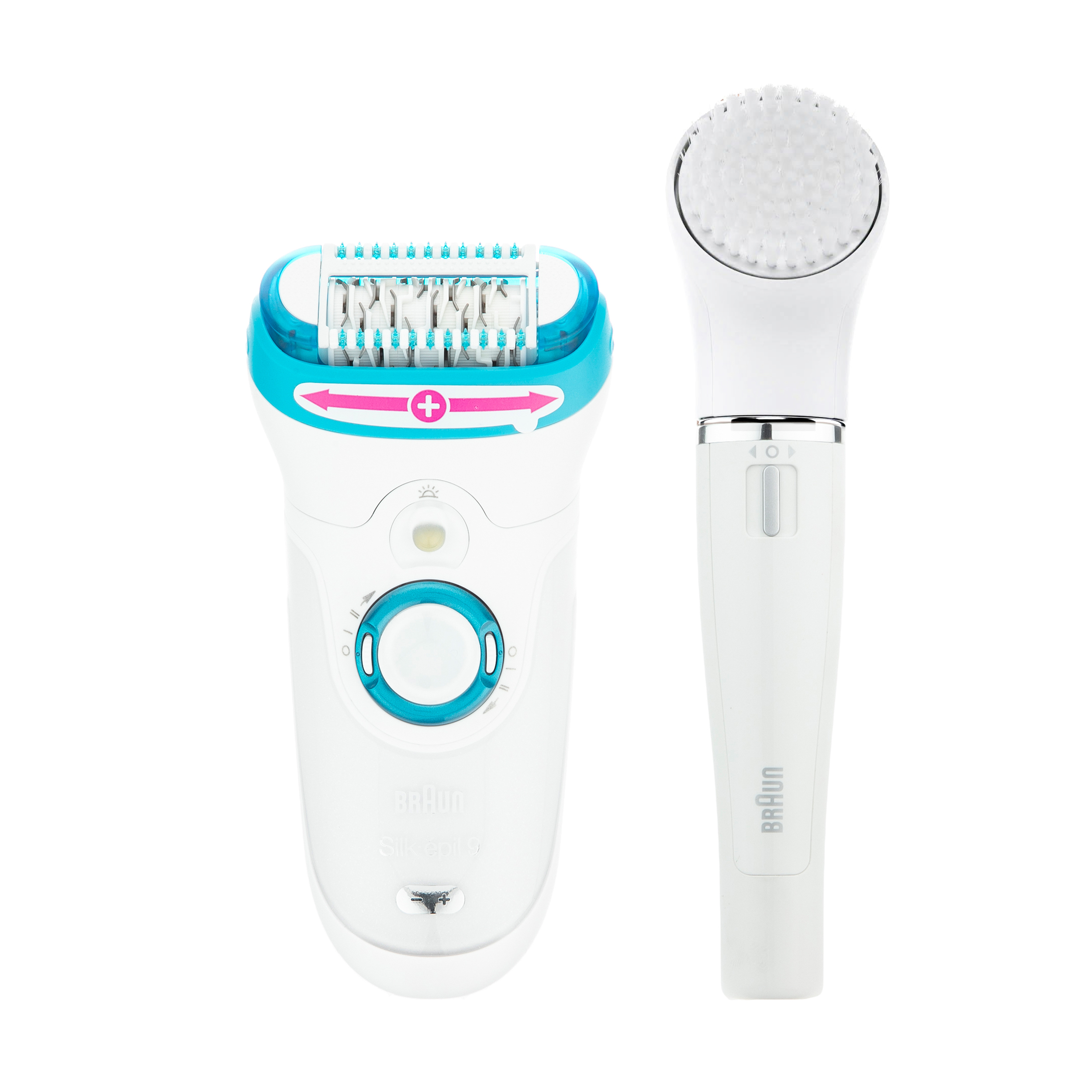 اپیلاتور و برس پاکسازی براون مدل face epil spa