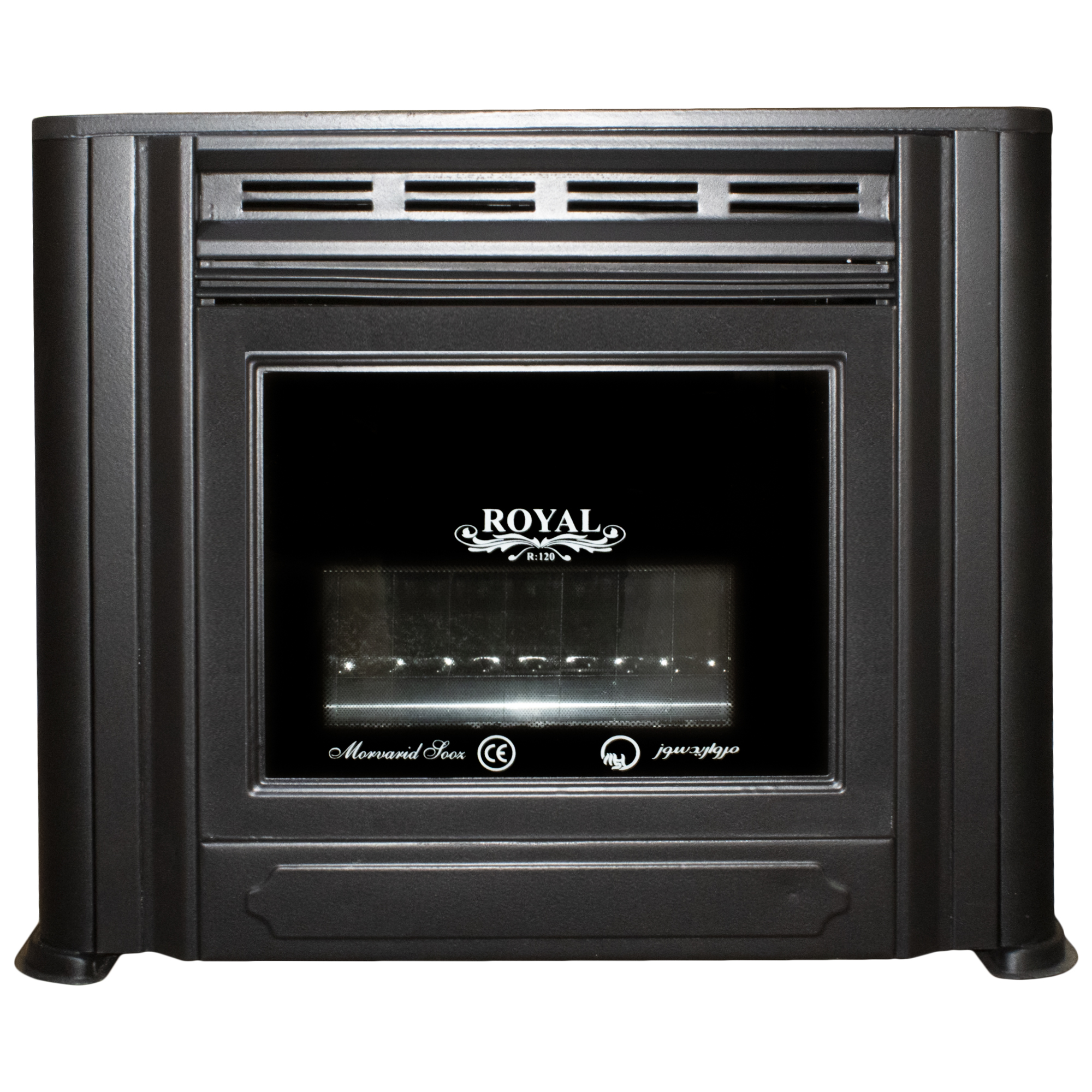 بخاری گازی مروارید سوز مدل royal classic 12000